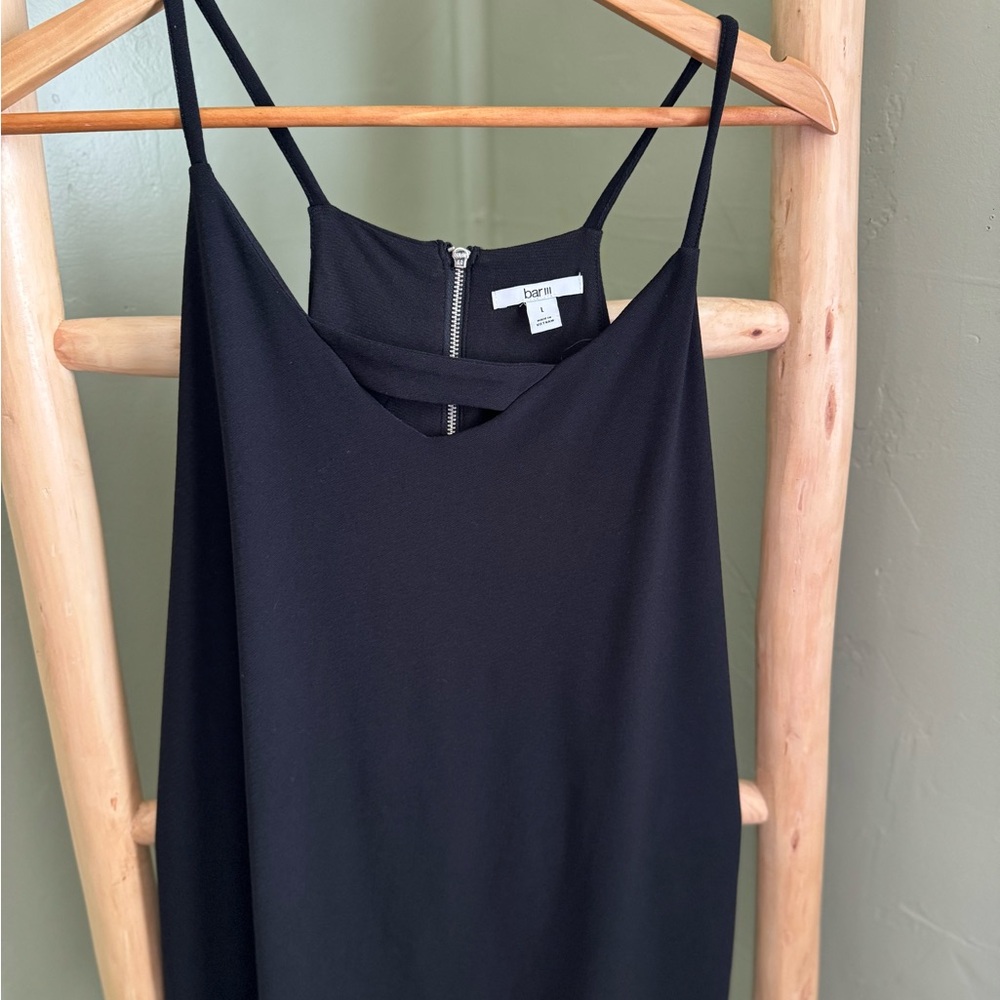 Bar III Elegant Black Sleeveless tank top